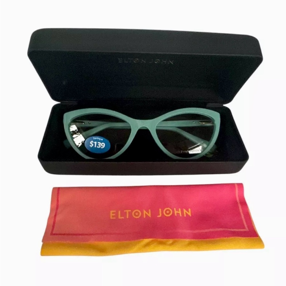 Elton John SCHOOLGIRL Eyewear NWT PRESCRIPTION FRAMES - Picture 4 of 6